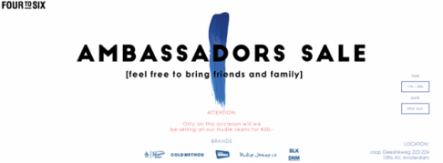 Four to six ambassadors sale  2015 - 1