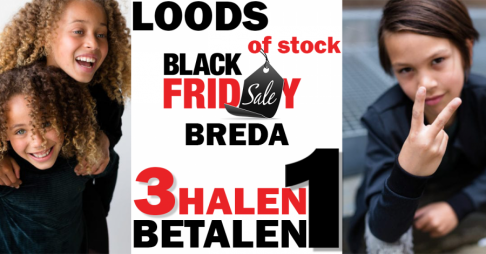 Black Friday - 3 halen 1 betalen bij LOODS of stock Breda - 1