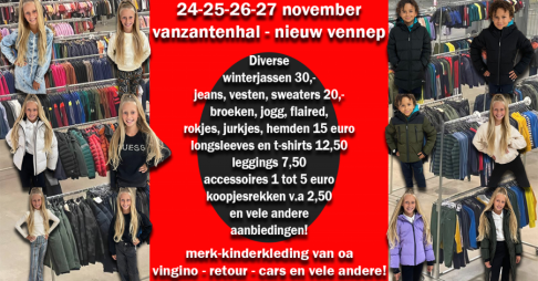 Merk-kinderkleding sale tot 80% korting - 1