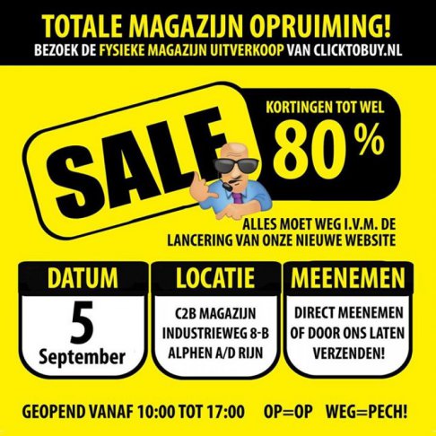 ClickToBuy Magazijn Verkoop - 1