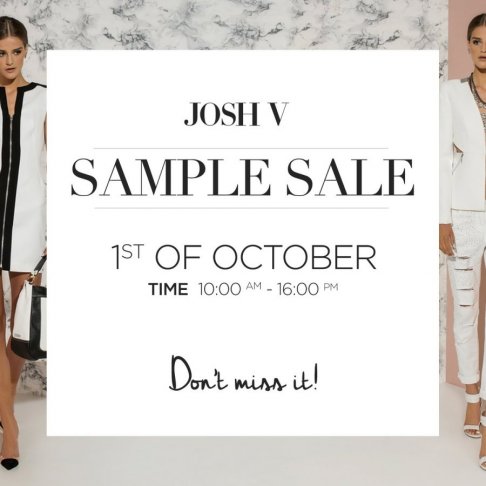 Sample sale Josh V