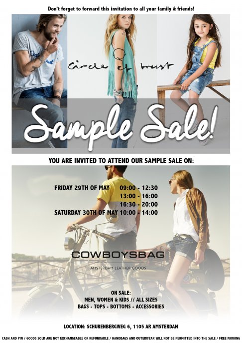 SAMPLE SALE CIRCLE OF TRUST & COWBOYS BELT - 1