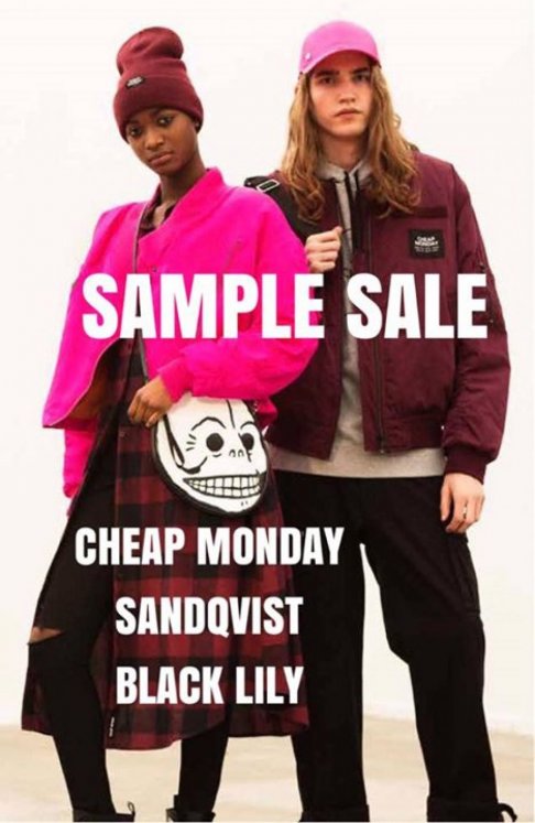 Sample Sale Cheap Monday - 3