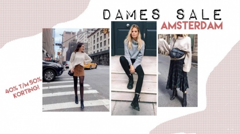 Dames sale Amsterdam 40% t/m 50% korting- Pinc Sale