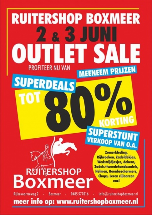 Outlet Sale Ruitershop Boxmeer
