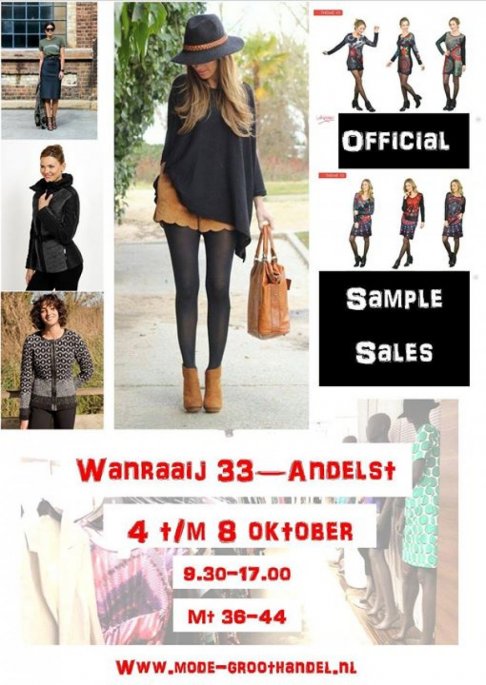 Sample Sales Mode Groothandel