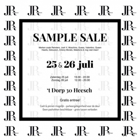 JR Fashion sample sale - 1