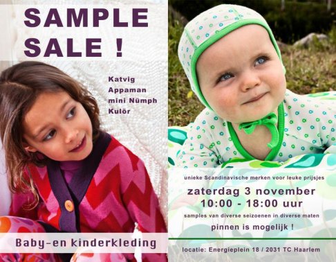 Lime+Suger Sample Sale (baby- en kinderkleding)