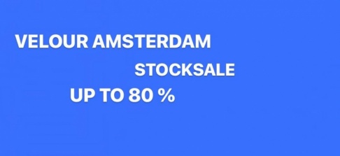 Velour Amsterdam Stocksale - 1