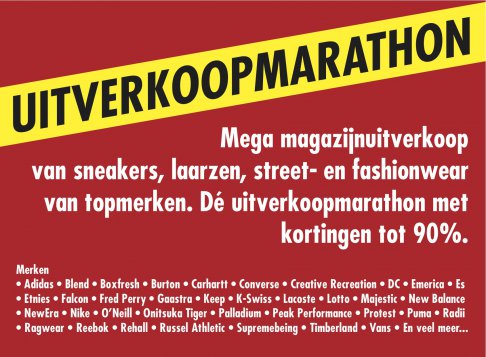 Uitverkoopmarathon Veenendaal