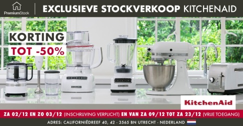 KITCHENAID stockverkoop Utrecht - 1