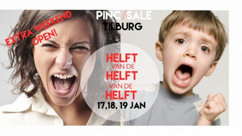 Extra weekend magazijn leegverkoop dames en kids Tilburg- Pinc Sale 